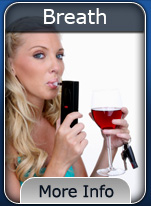 DUI Breath Test Button